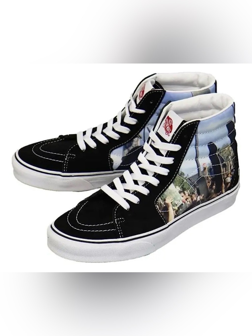 Vans Ski8 Hi MOKA x Frances Stark Collaboration. Size Mens 7/Women 8.5